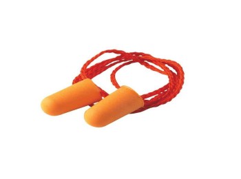 3M 1110 Corded Foam Disposable Ear Plugs